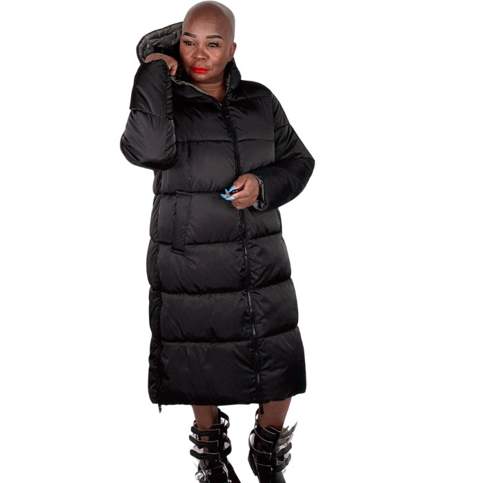 Bubble Hooded Coat